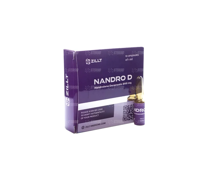 Nandrolone Decanoate 200 mg/ml – 1/10 Ampulle – Zillt Medicine Nandro D