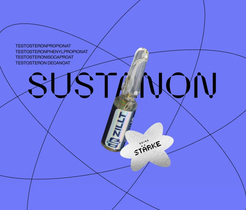 Sustanon (Testosterone Mix) 250 mg/ml – 10 ml Durchstechflasche – Zillt Medicine Susto-4