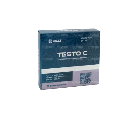 Testosterone Cypionate 250 mg/ml – 1/10 Ampulle – Zillt Medicine Testo C-10