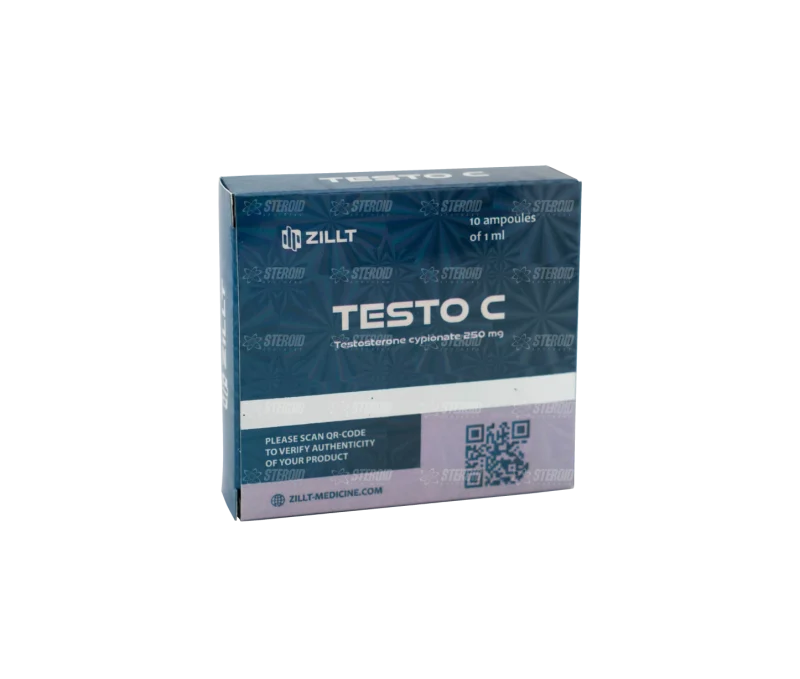 Testosterone Cypionate 250 mg/ml – 1/10 Ampulle – Zillt Medicine Testo C