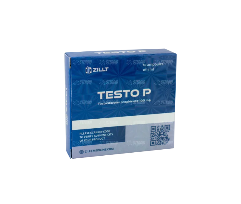 Testosterone Propionate 100 mg/ml – 1/10 Ampulle – Zillt Medicine Testo P