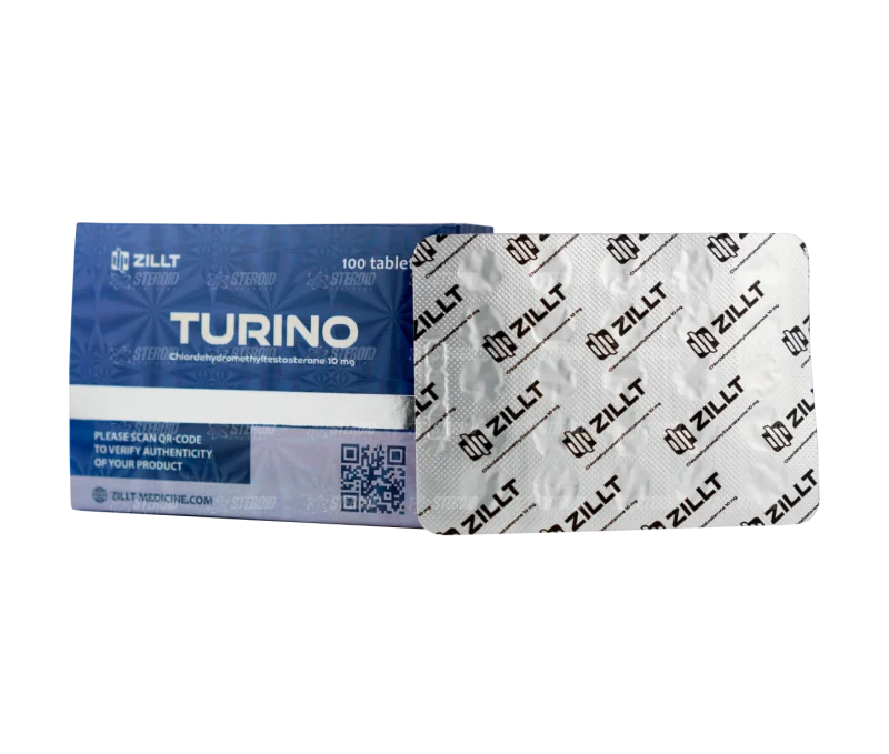 Turinabol 10 mg – 25/100 Tabletten – Zillt Medicine Turino-3