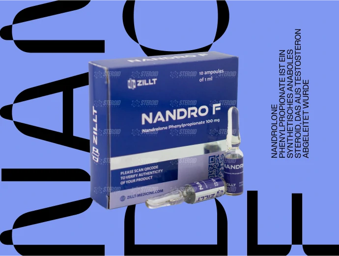 Nandrolone Phenylpropionate 100 mg/ml – 1/10 Ampulle – Zillt Medicine Nandro F