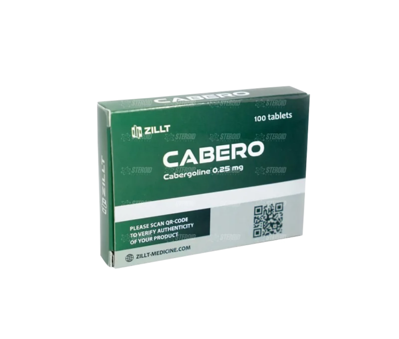 Cabergoline 0,25 mg – 25/100 Tabletten – Zillt Medicine Cabero