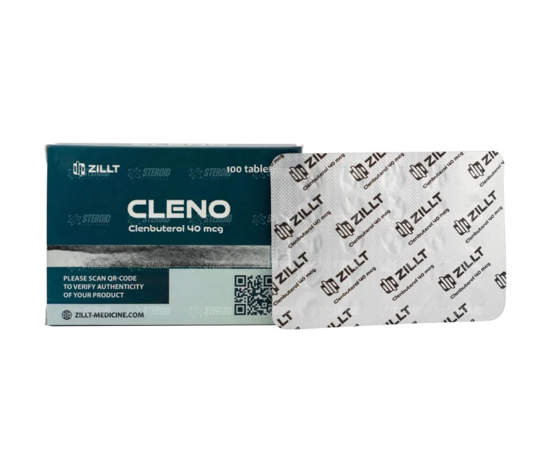 Clenbuterol 40 mcg – 100 Tabletten – Zillt Medicine Cleno-3