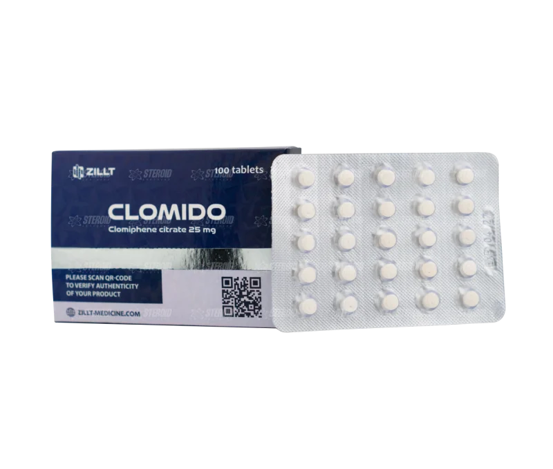 Clomiphene Citrate 25 mg – 25/100 Tabletten – Zillt Medicine Clomido-2