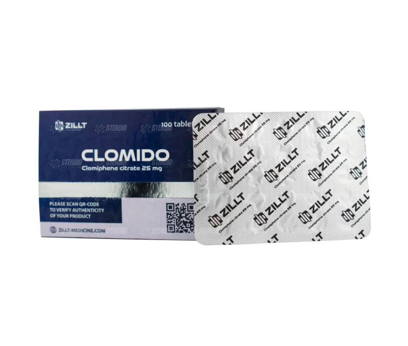 Clomiphene Citrate 25 mg – 25/100 Tabletten – Zillt Medicine Clomido-3