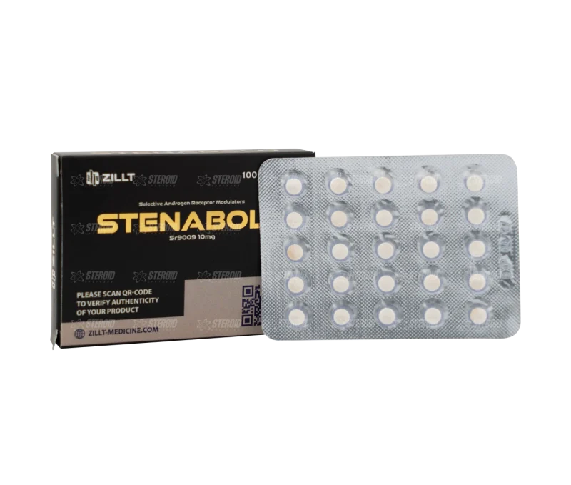 Stenobolic (SR9009) 10 mg – 25 Tabletten – Zillt Medicine Stenabolo-2