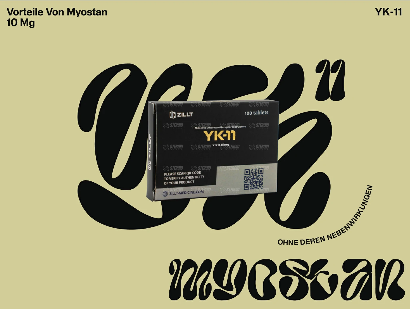 Myostan (YK-11) 10 mg – 25 Tabletten – Zillt Medicine-16