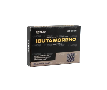 Ibutamoren (MK-677) 25 mg – 25 Tabletten – Zillt Medicine Ibutamoreno