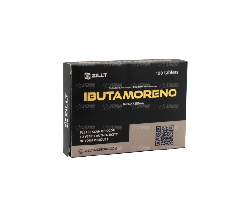 Ibutamoren (MK-677) 25 mg – 25 Tabletten – Zillt Medicine Ibutamoreno
