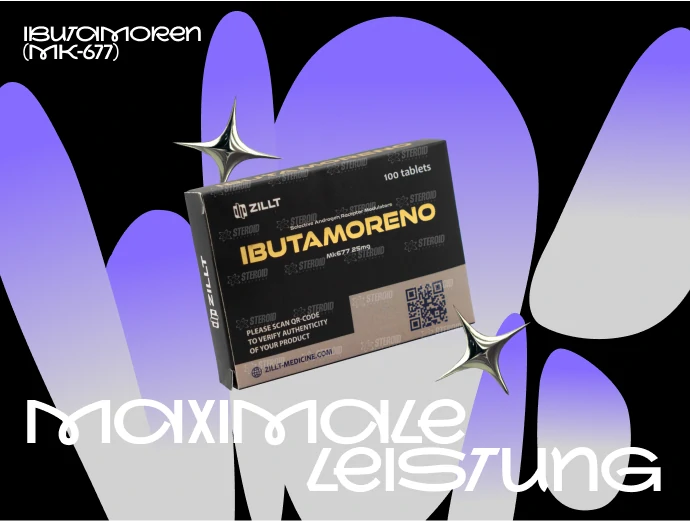 Ibutamoren (MK-677) 25 mg – 25 Tabletten – Zillt Medicine Ibutamoreno-8
