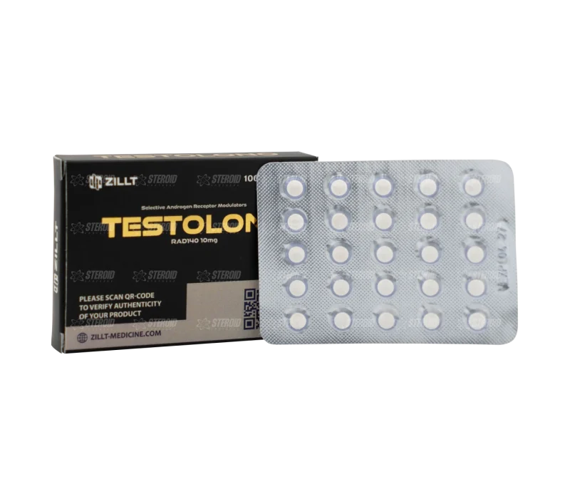Testolone (RAD-140) 10 mg – 25 Tabletten – Zillt Medicine Testolono-2